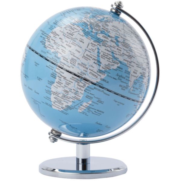 Globe terrestre Gagarin Ø130mm Bleu Pastel - Troika