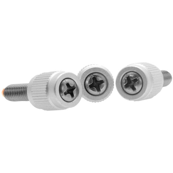 Vis de serrage moletée M5x18 pour anneaux de guidage (lot de 3) - TSOptics