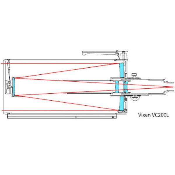 Télescope Cassegrain 200/1800 astrographe VC-200L - Vixen