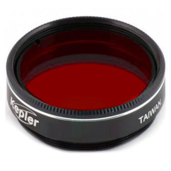 Filtre visuel coloré #25 rouge coulant 31,75mm (M28) - Kepler