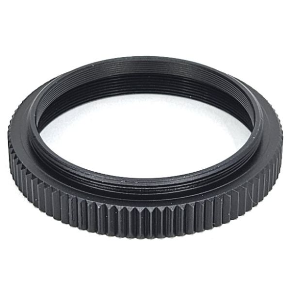 Tube allonge vissant T2 m/f long.  6mm moleté - AstOptics