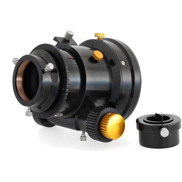 Porte-oculaires 3'' Crayford à crémaillère avec bague M117 - tube 110mm - TSOptics Mise au point, Focus
