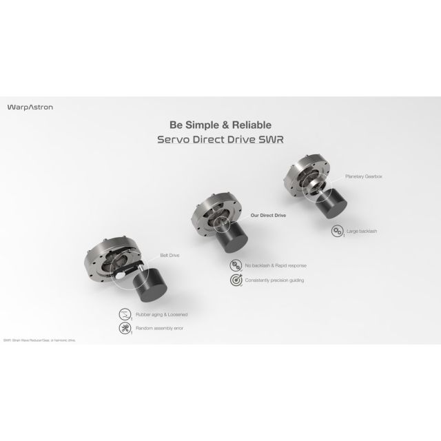 Monture harmonique Warp Drive WD-17 - WarpAstron Montures équatoriales