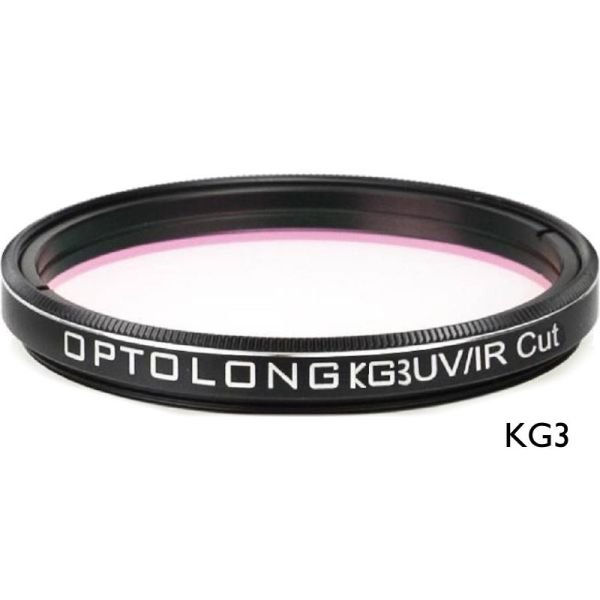 Filtre photo anti-Infrarouges IF/UV/IR-Cut KG3 - coulant 50,80mm (M48) - Optolong