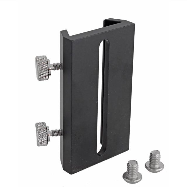Embase pour support chercheur standard plane extra longue 75mm - TSOptics Chercheurs