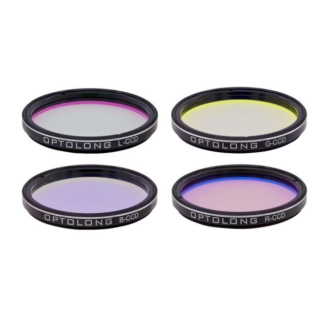 Lot de 4 filtres photo LRVB - coulant 50,80mm (M48) - Optolong Optolong