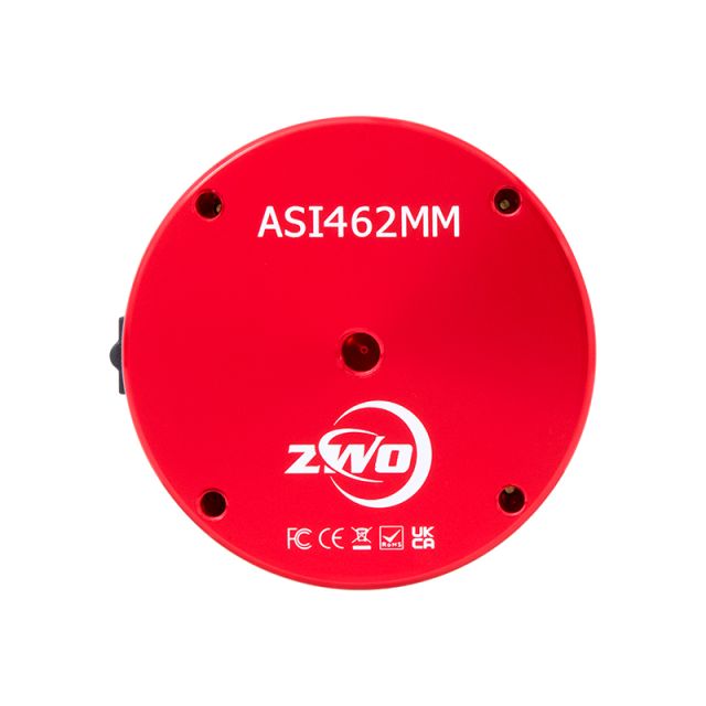 Caméra  ASI462MM monochrome (IMX462) + objectif - ZWO Caméras planétaires