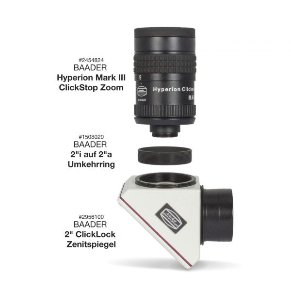 Bague adaptatrice inverseuse T2 mâle - Baader
