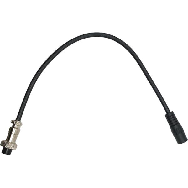 Câble d'alimentation 5.5/2.1mm femelle vers GX12 pour montures AZ-EQ6, EQ6-R, EQ8-R, EQ8-RH, CQ350, NYX-88, NYX-101 long. 25cm - PegasusAstro