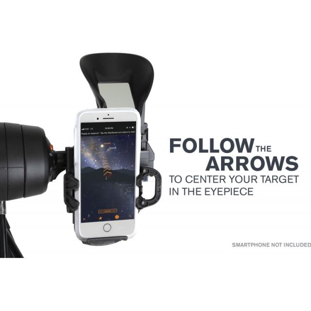 Télescope Newton 130/650 visuel sur monture alt-azimutale StarSense Explorer DX - Celestron .Débutants