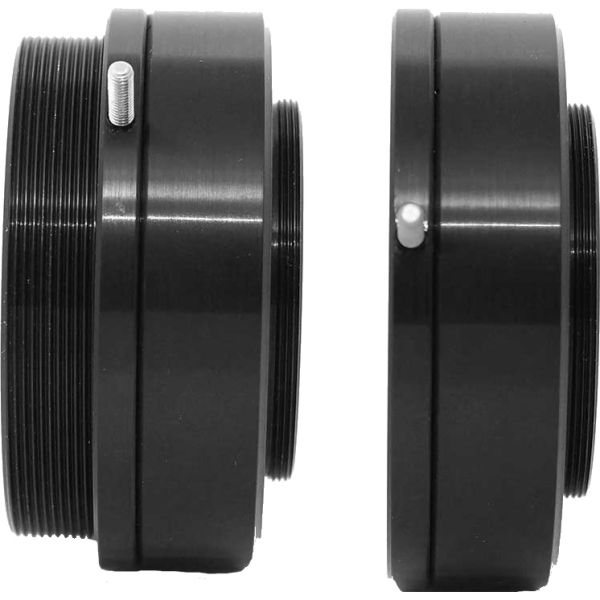 Tube allonge vissant M48 m/f long. variable et filetage intermédiaire M63 - TSOptics