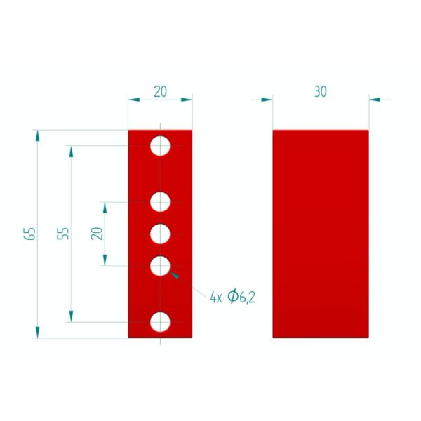 Spacer (entretoise) hauteur 30mm PLUS - PrimaLuceLab