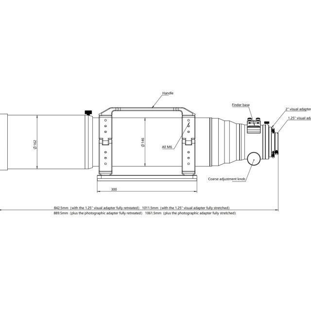 Lunette Astrographe 130/1000 quadruplet 130PHQ - Askar Lunettes Astrographes